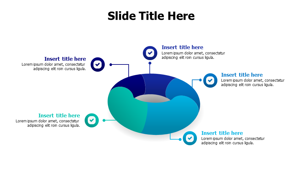 Points D Rounded Ring Infographic Inforgraphics Slides