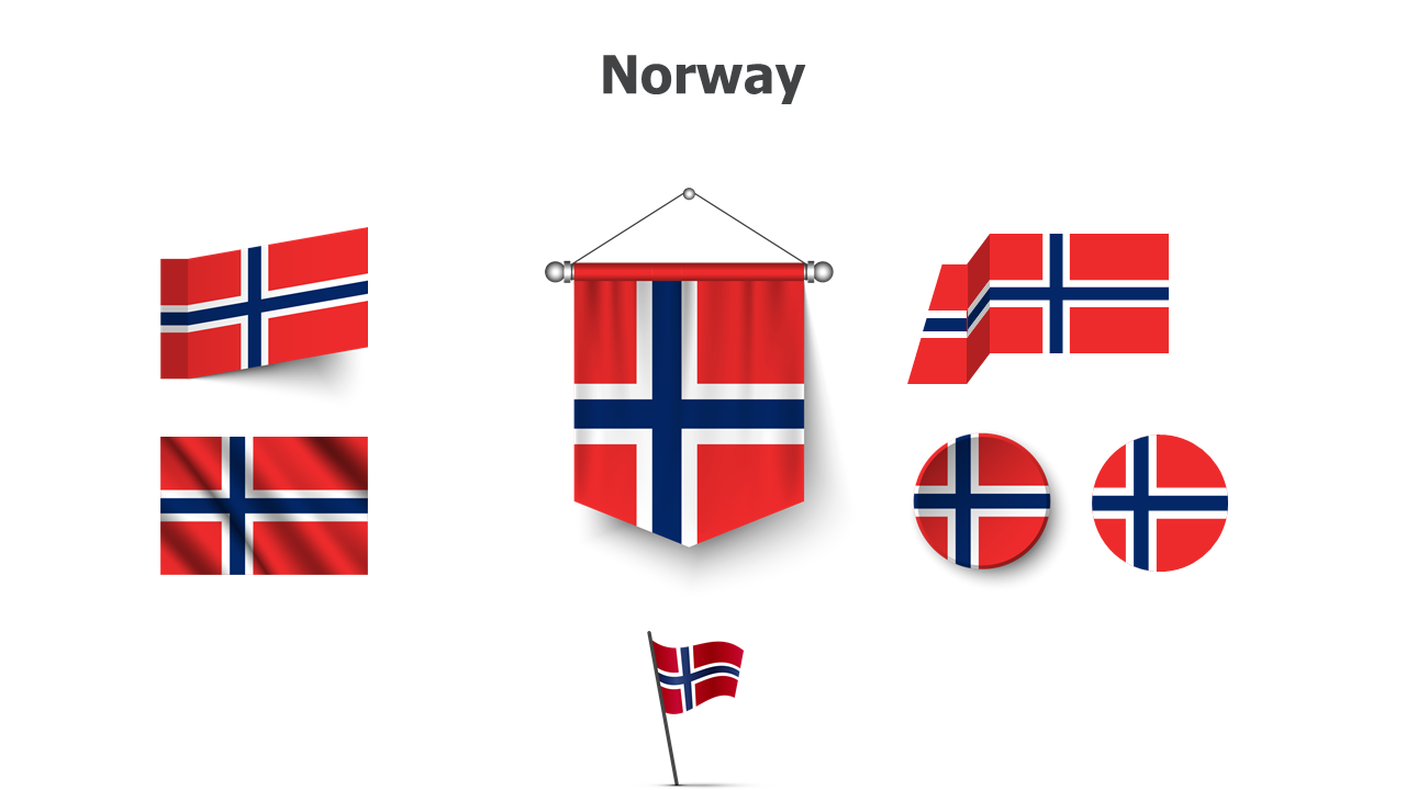 Flag,editable flags,Norway