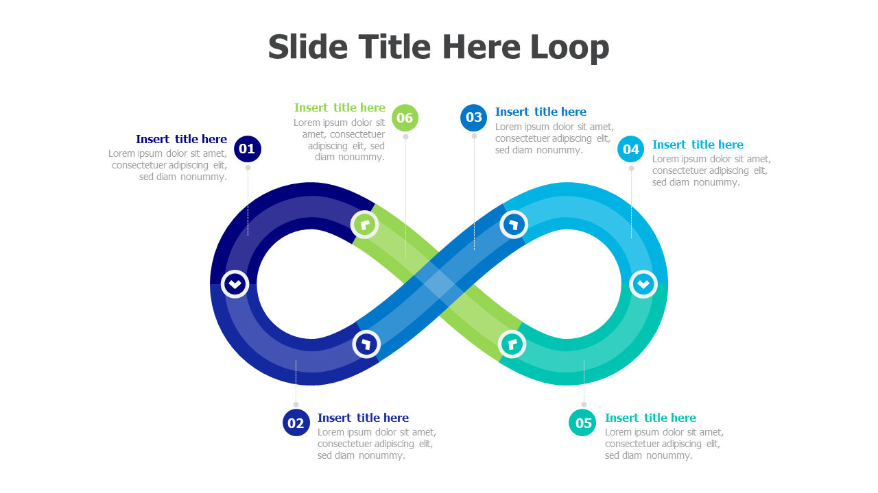 Infinity,loop,agile,continuous,process,neurodiversity sign,powerpoint,infographics