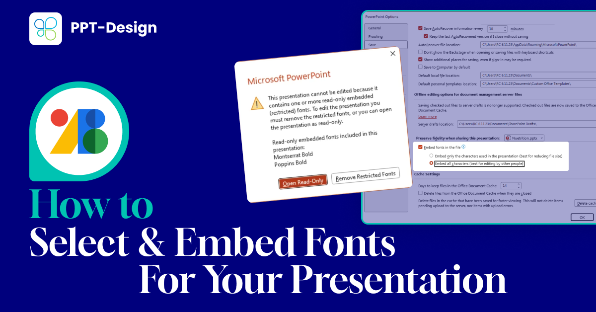 How to Share PowerPoint Files Without Font Errors