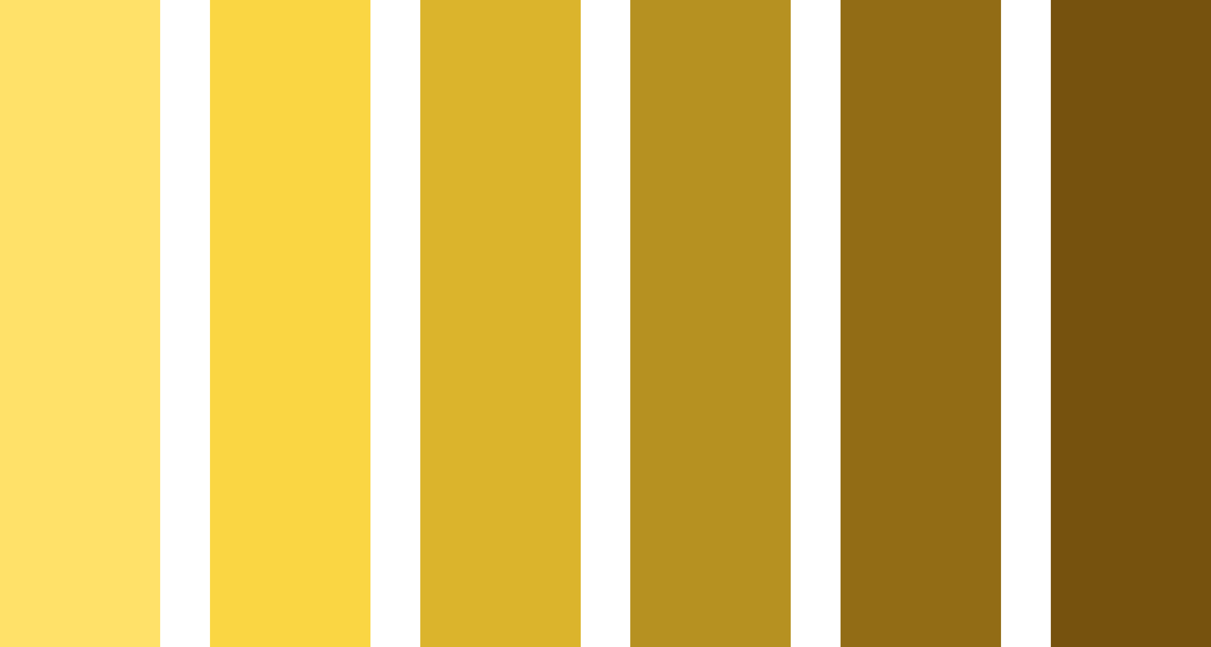 Naples Yellow to Field Drab Color Palette | PPT Design