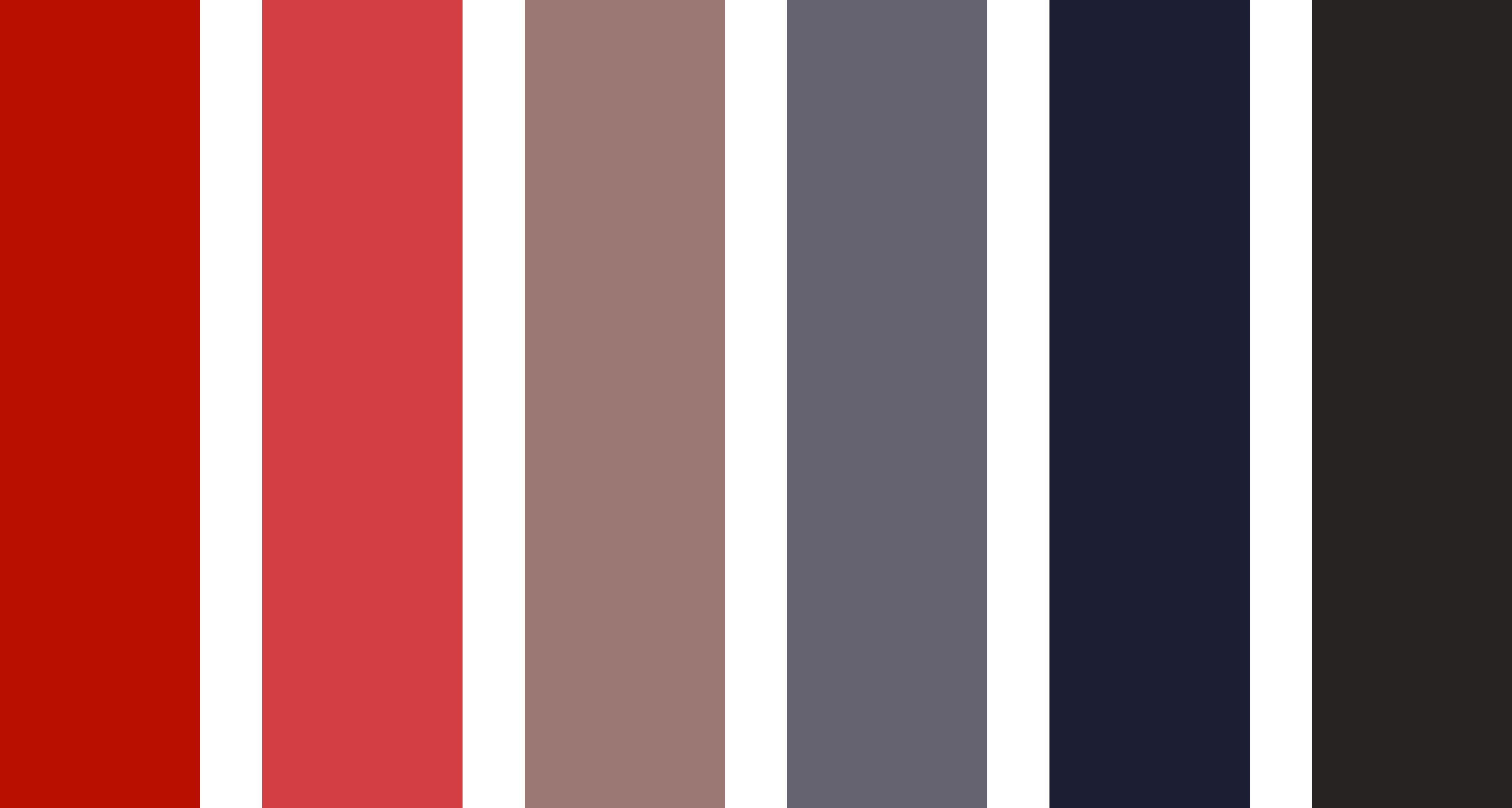 International Orange to Raisin Black Color Palette | PPT Design