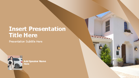 Real estate gradient twisted stripes cover theme