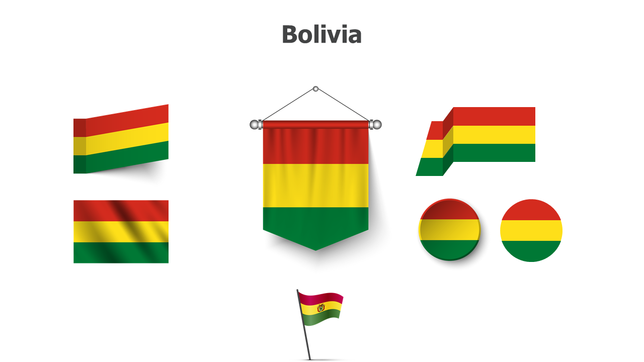 Bolivia flags