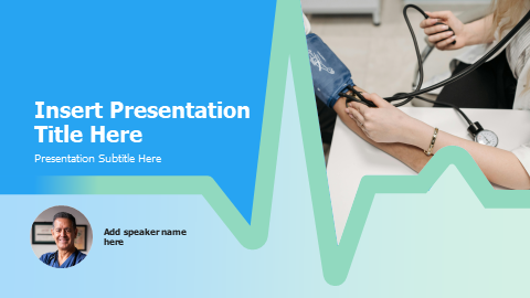 Medical Heartbeat Line Cover Theme