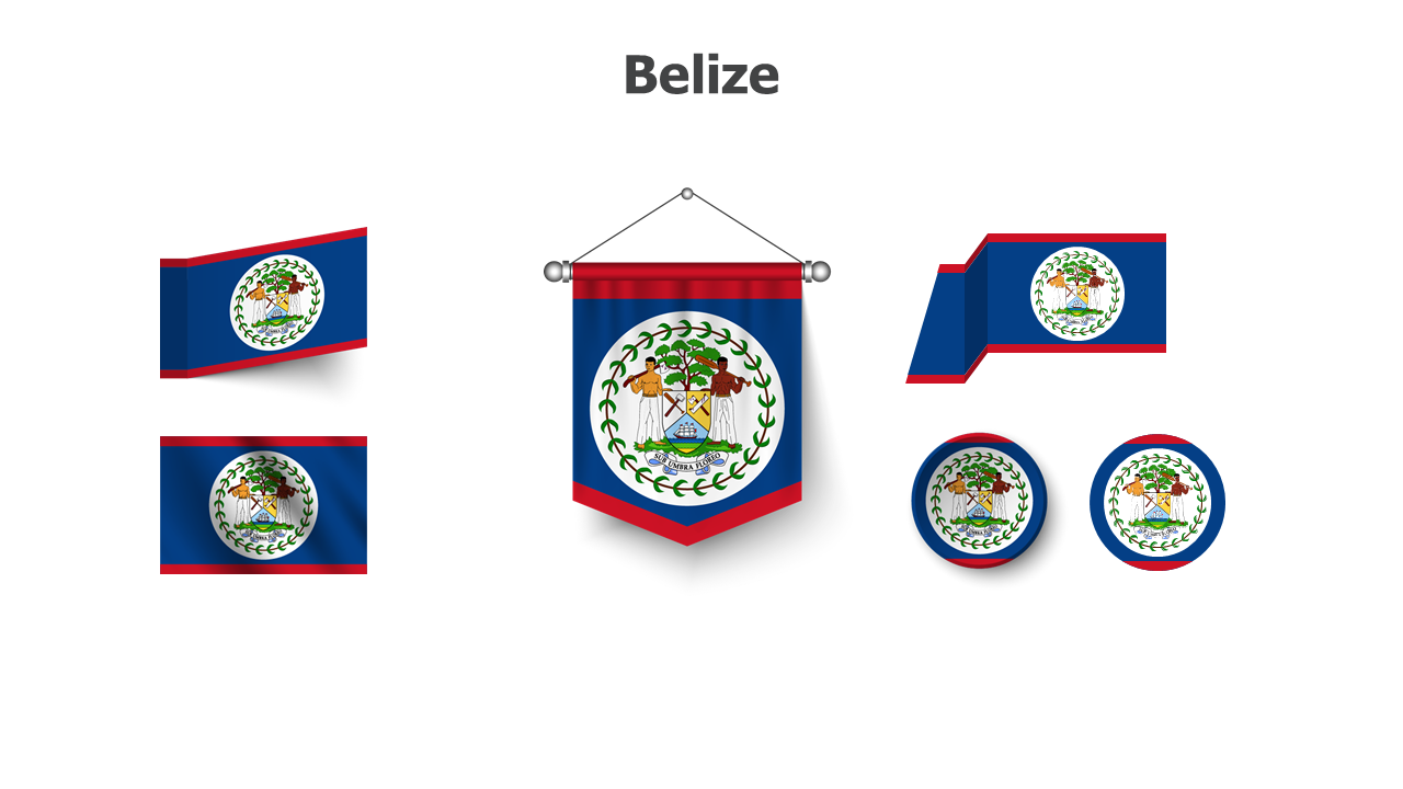 Flag,editable flags,Belize