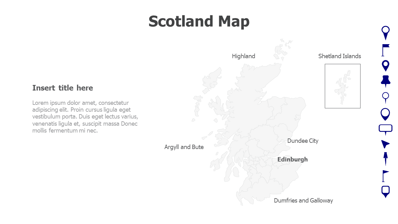 Map,Editable map,pins,countries,counties,infographics,continent,powerpoint,powerpoint infographics,Google slides,Keynote,Scotland