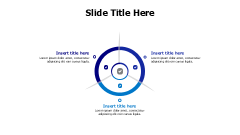 3-Section Circular Hub Infographic Template