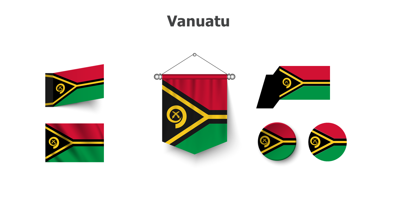 Flag,editable flags,Powerpoint,infographics,slides,Templates,Vanuatu