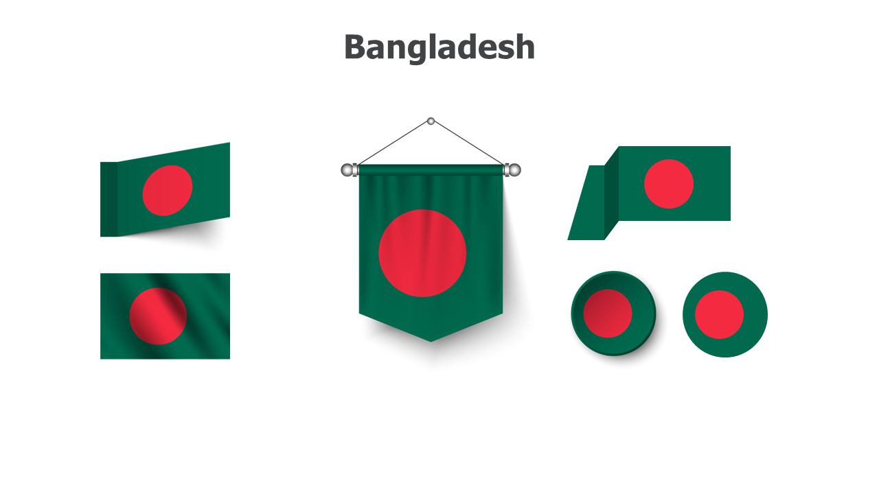 Flag,editable flags,Powerpoint,infographics,slides,Templates,Bangladesh