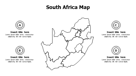 4 points South Africa infographic
