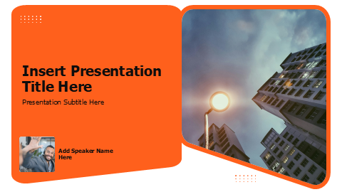 Urban Skyline Real Estate Cover Template