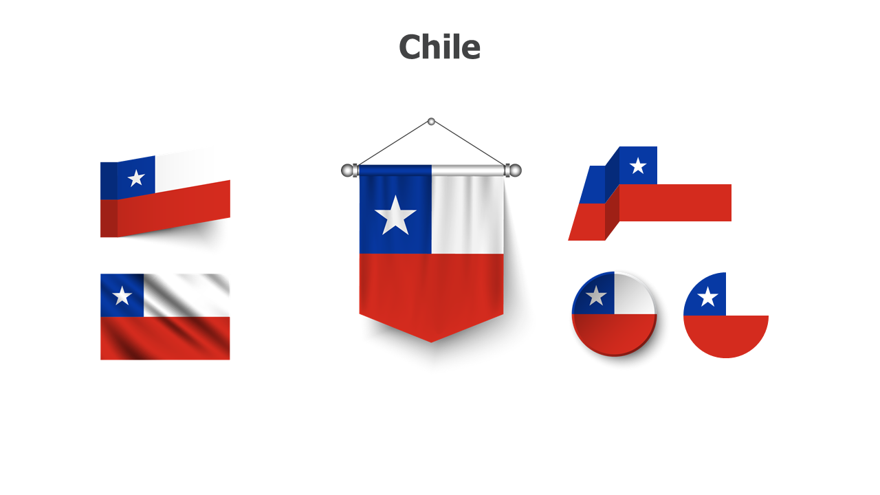 Flag,editable flags,Powerpoint,infographics,slides,Templates,Chile