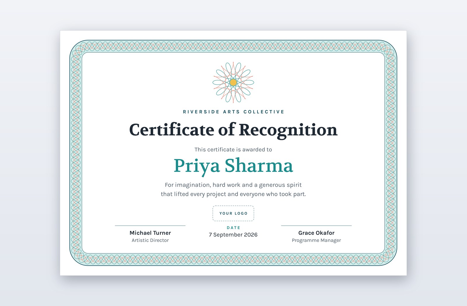 Free Blank Certificate Template Template – Whorl