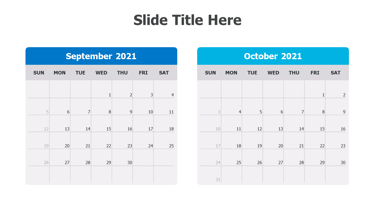 Calendar,September,October,2021