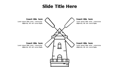 4 points outline mill infographic