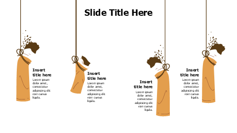 4 hanging cigarettes with ropes infographic