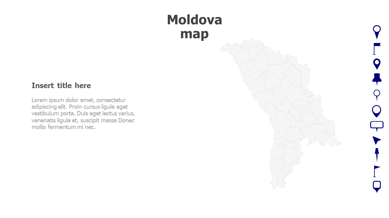 Map,Editable map,pins,countries,counties,infographics,continent,powerpoint,powerpoint infographics,Google slides,Keynote,Moldova map