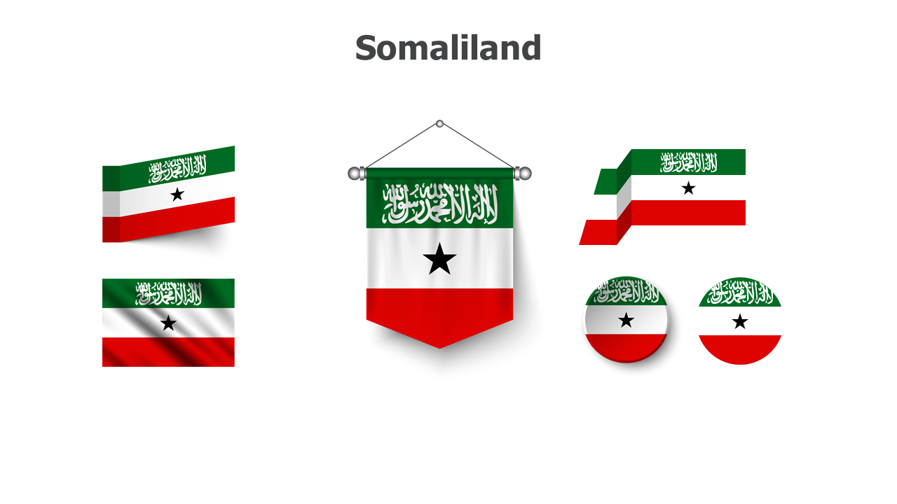 Flag,editable flags,Somaliland