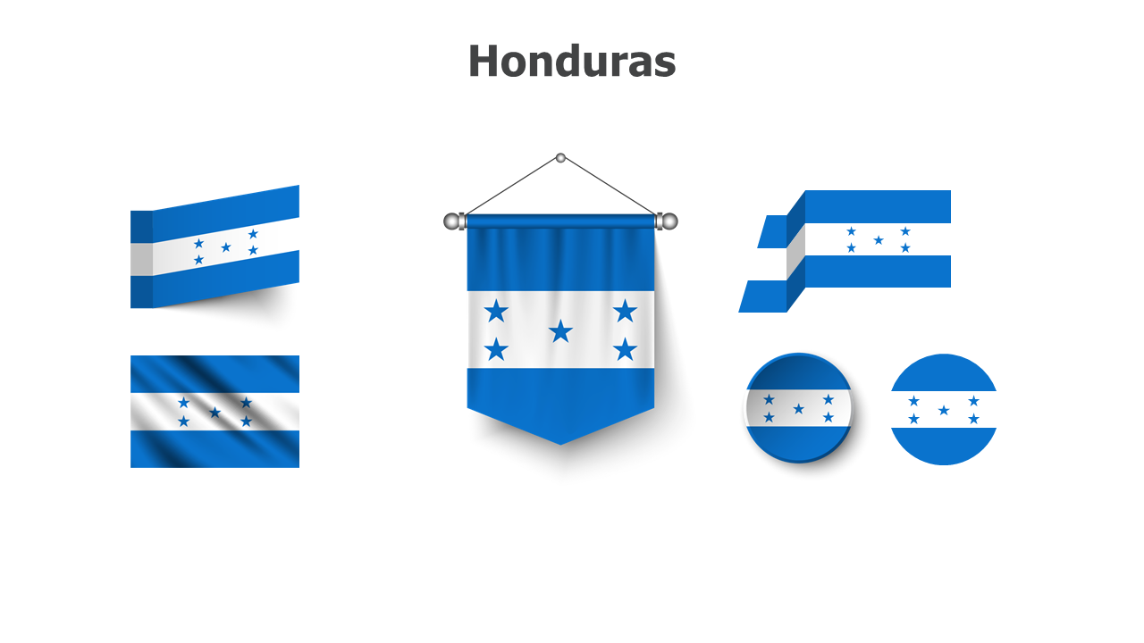 Flag,editable flags,Powerpoint,infographics,slides,Templates,Honduras