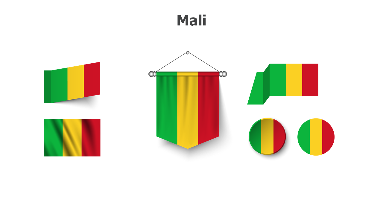 Flag,editable flags,Powerpoint,infographics,slides,Templates,Mali