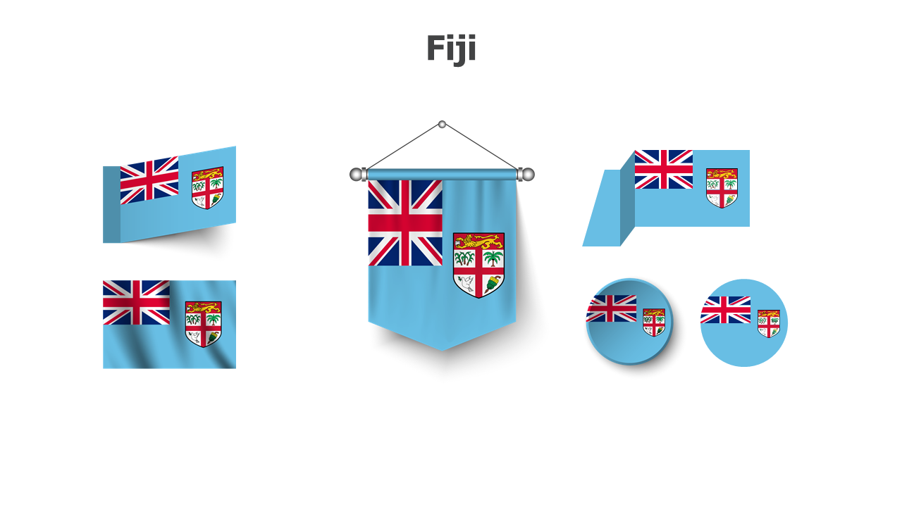 Flag,editable flags,Powerpoint,infographics,slides,Templates,Fiji