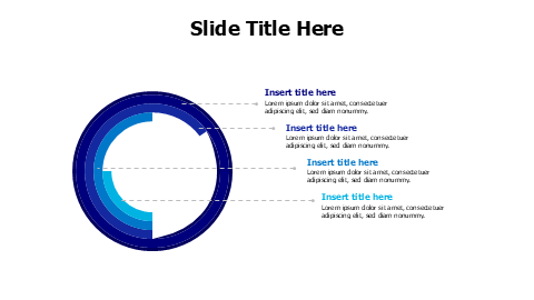 4 colored overlapping circles infographic