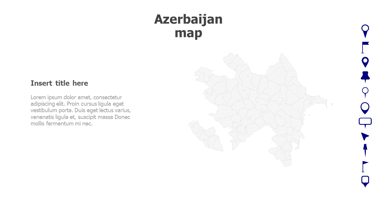 Map,Editable map,pins,countries,counties,infographics,continent,powerpoint,powerpoint infographics,Google slides,Keynote,Azerbaijan map