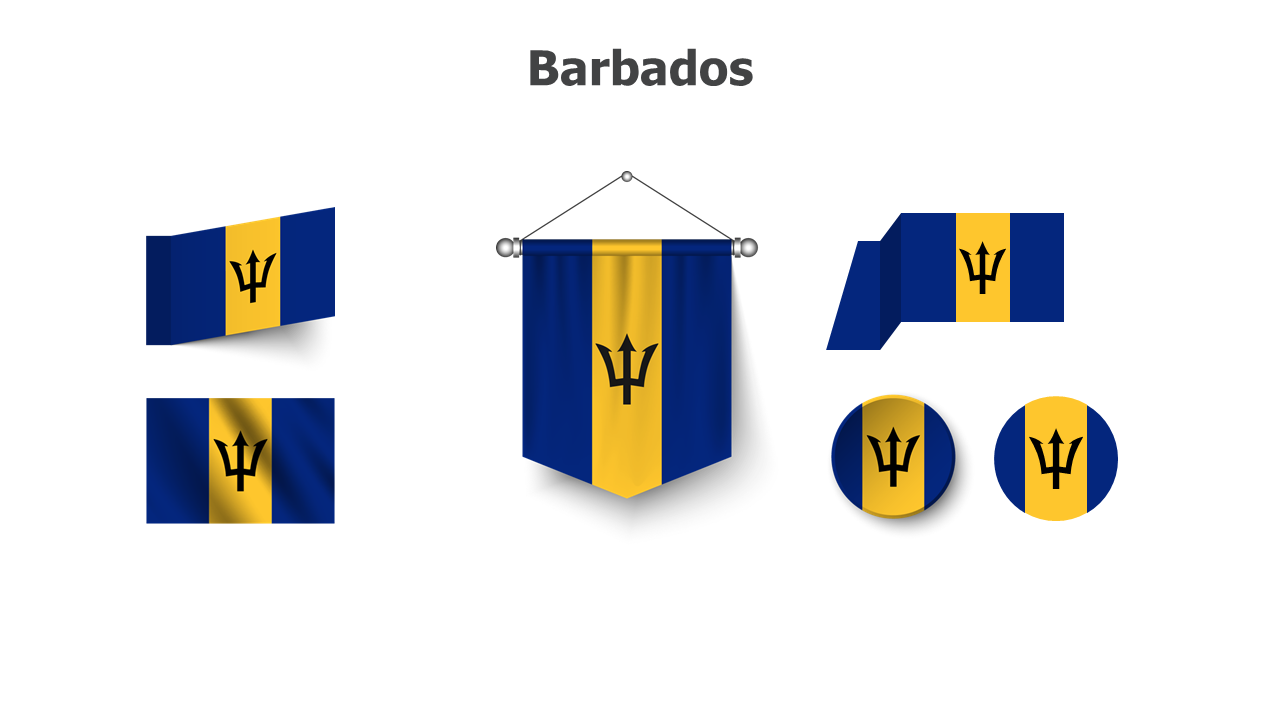 Flag,editable flags,Barbados