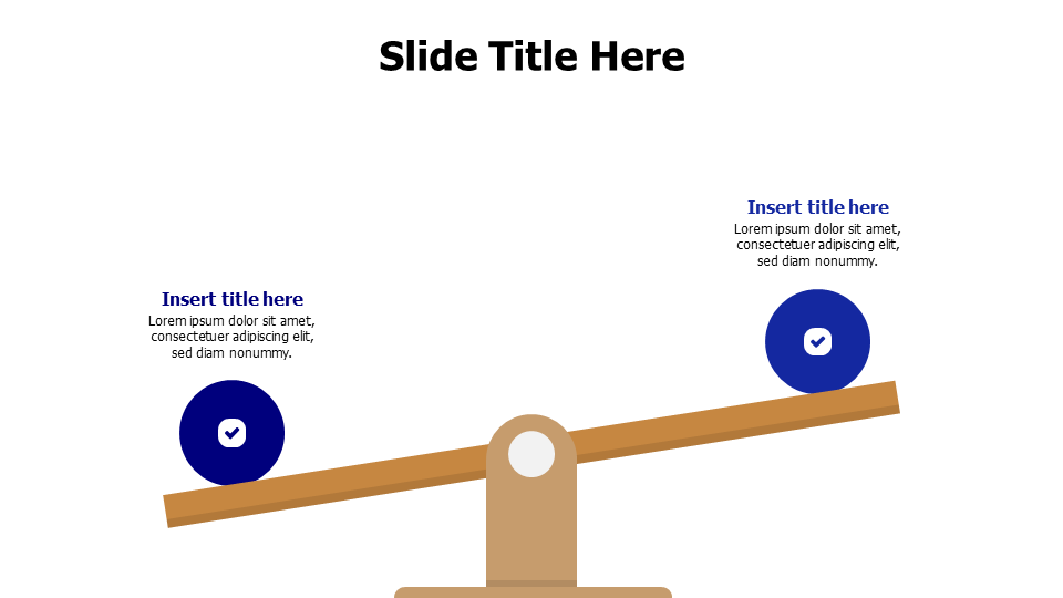 2 points unbalanced balane swing infographic