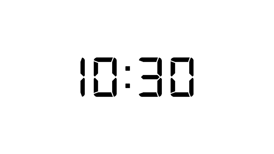 10 Minutes and 30 Seconds timer