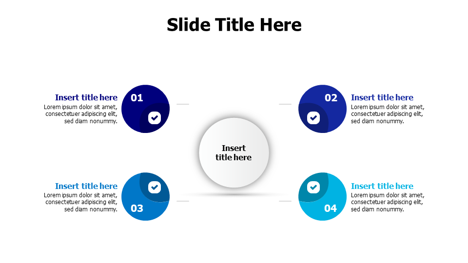 6 branching points with puzzled heaxagon infographic Inforgraphics & Slides