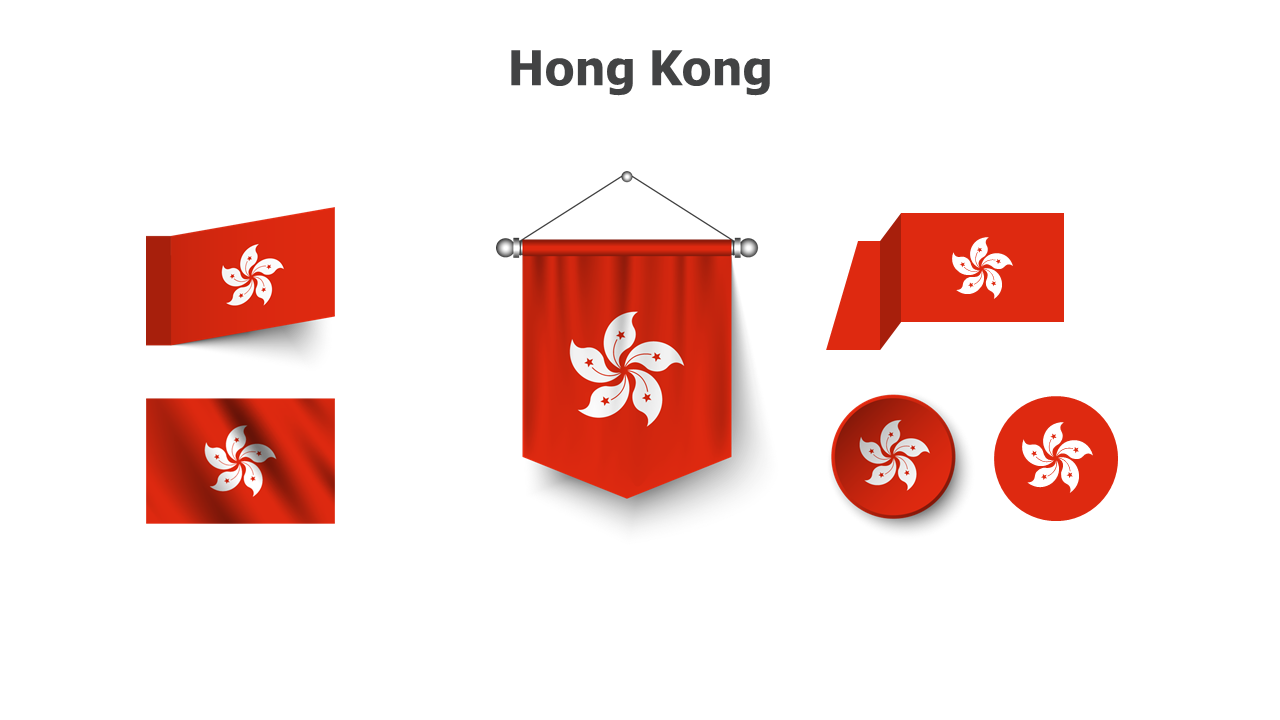 Flag,editable flags,Powerpoint,infographics,slides,Templates,Hong Kong