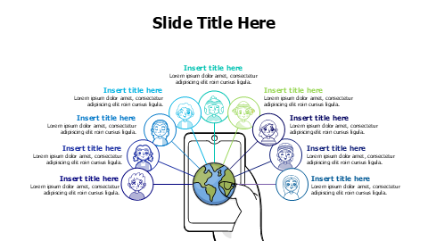 9 points doodle figures online infographic