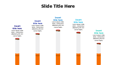 5 points cigarettes infographic