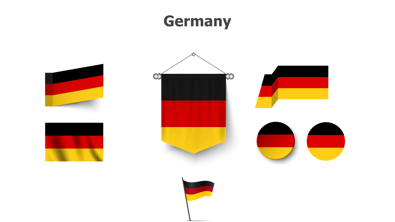 Flag,editable flags,Powerpoint,infographics,slides,Templates,Germany