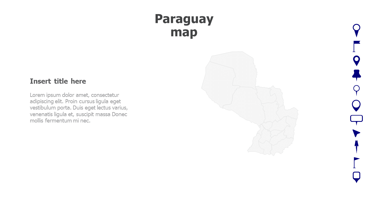 Paraguay map 104