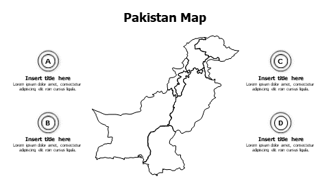 4 points outline Pakistan infographic