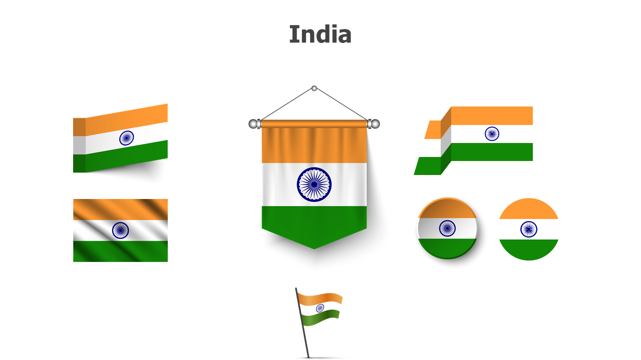 Flag,editable flags,India