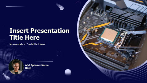 科技电路板太空封面