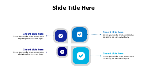 4-Step Process Verification Checklist Layout