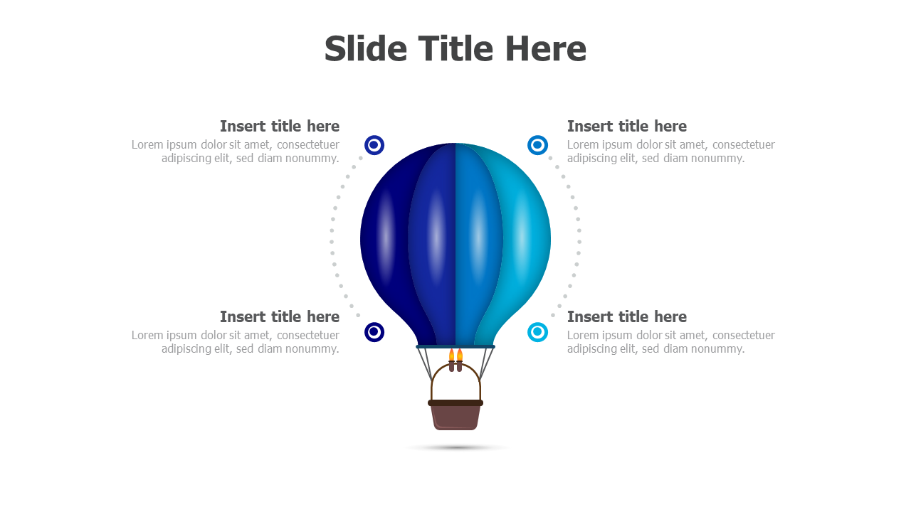 Miscellaneous,Powerpoint,Keynote,Google slides,Infographics,template,balloon,air balloon,fly