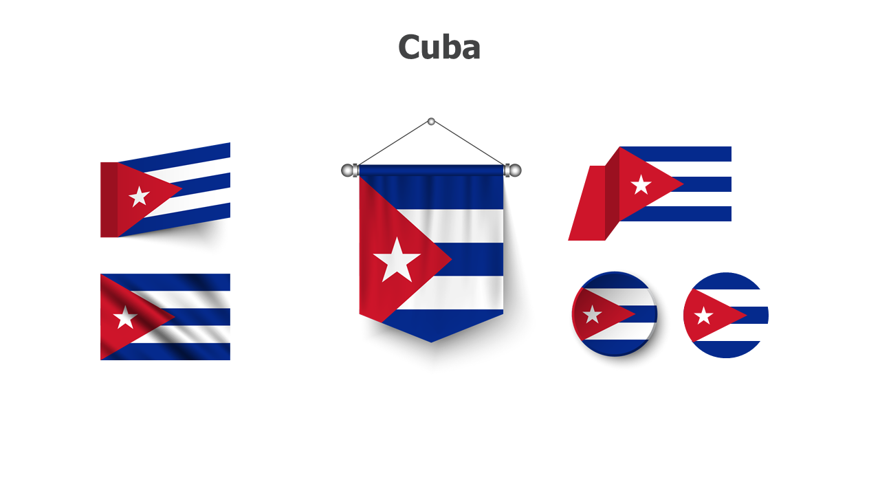Flag,editable flags,Cuba