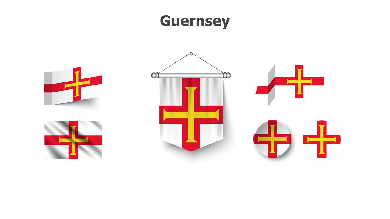 Flag,editable flags,Guernsey