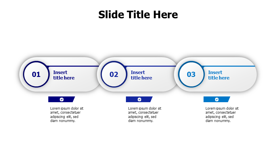 3-Step Linear Process Flow Banners | Multipurpose-miscellaneous | PPT ...