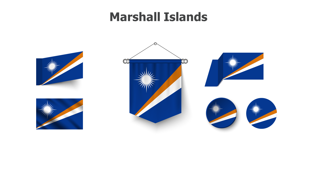 Flag,editable flags,Powerpoint,infographics,slides,Templates,Marshall Islands