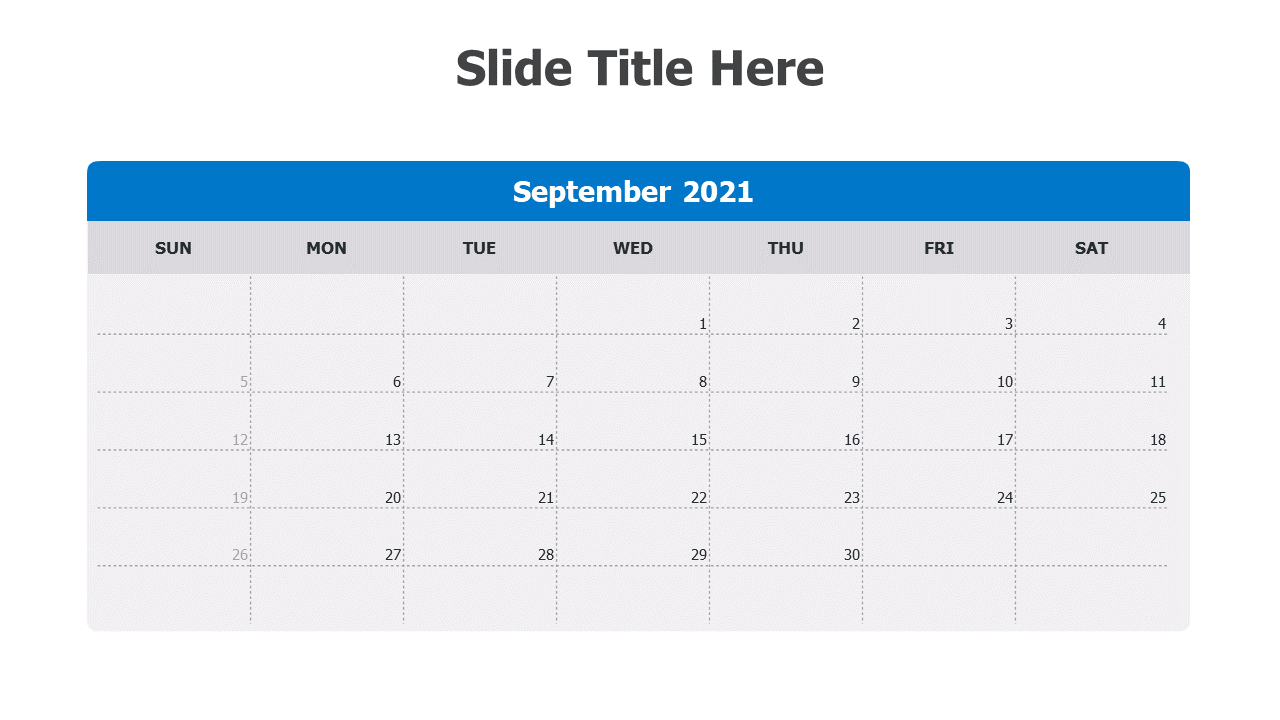 Calendar,September 2021