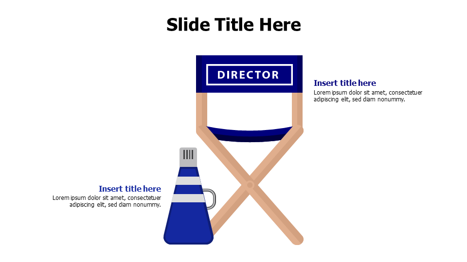 Miscellaneous,Powerpoint,Keynote,Google slides,Infographics,template,director,chair,bottle,acting,act,star,theater,actor,actress
