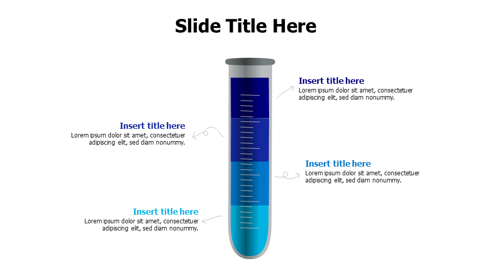 Laboratory Test Tube Data Infographic