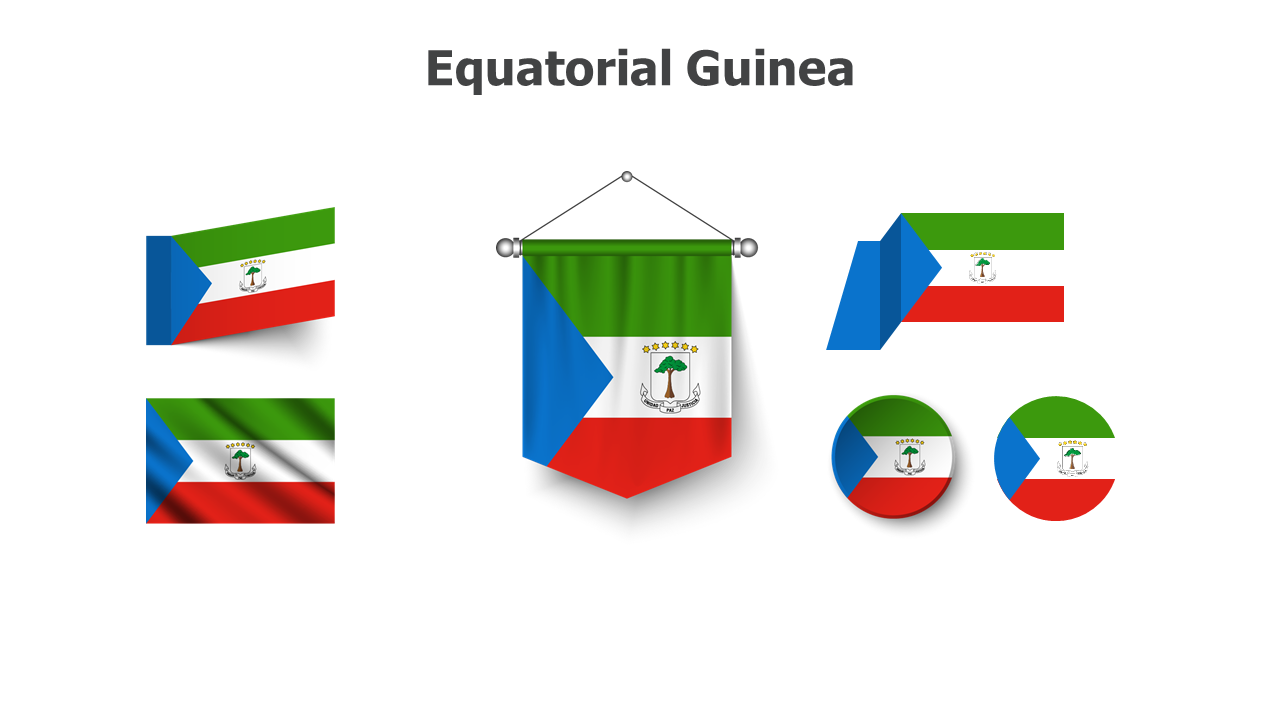 Flag,editable flags,Powerpoint,infographics,slides,Templates,Equatorial Guinea